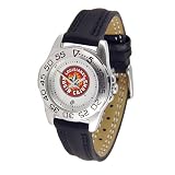 Louisiana Lafayette Ragin Cajuns NCAA Sport Ladies Watch (Leather Band)