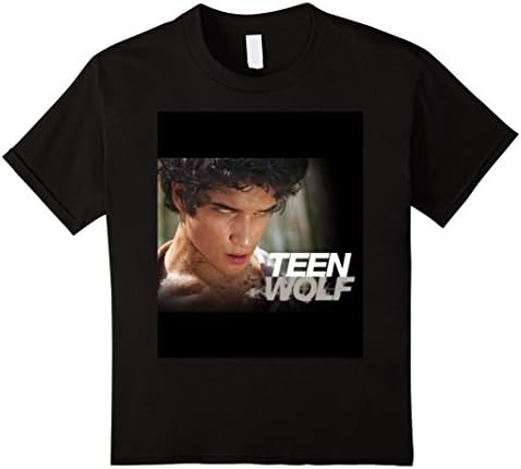 Kids JRE TEEN WOLF McCall Designer T Shirt 4 Black