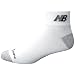New Balance Unisex Nanotex Wicking Cotton Quarter 4-Pack Sock