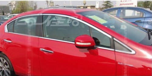 Auto Part Stainless steel Chrome Window Molding 