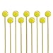 BambooMN Brand - Sports Ball End Bamboo Picks - 5.9