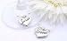 Bride and Groom Wine Glass Charms - personalized Wedding Gift