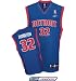Rip Hamilton #32 Detroit Pistons Blue Road Swingman Jersey by Reebok - 2XL (Length +2 Inches)