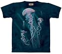 Jellyfish T-Shirt by The Mountain 100% Cotton Short Sleeve Shirt in Kids, Teens & Adult Sizes