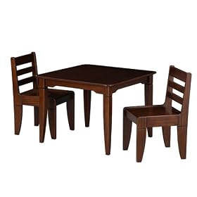 Simmons Furniture Table and Chair Set, Espresso by Simmons
