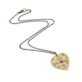 Loveometer Necklace - Antique Gold