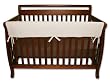 Trend-Lab Crib Wrap Rail Guard for Long Rail, Natural Fleece