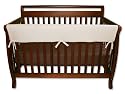 Trend-Lab Crib Wrap Rail Guard for Long Rail, Natural Fleece