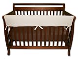 Trend-Lab Crib Wrap Rail Guard for Long Rail, Natural Fleece