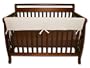 Trend-Lab Crib Wrap Rail Guard for Long Rail, Natural Fleece