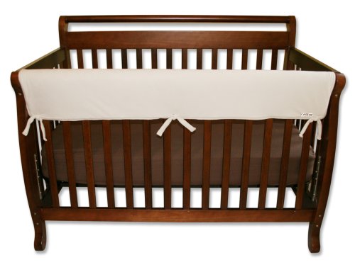 Trend-Lab Crib Wrap Rail Guard for Long Rail, Natural Fleece