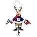 NFL New York Giants Wooden Cheer Ornament
