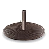 Telescope Casual 28 24 Round Cast Iron Market Umbrella Base
