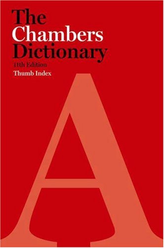 City Travel Guides Discounted  Books : The Chambers Dictionary Thumb Index, 11th edition
