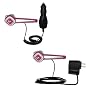 Essential Kit for the Plantronics Discovery 925 - includes Car and Wall Charger with Rapid Charge Technology - Gomadic Brand w/ TipExchange Technology