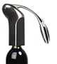 Metrokane Vertical Rabbit Lever Style Corkscrew with Foil Cutter, Velvet Black