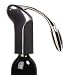 Metrokane Vertical Rabbit Lever Style Corkscrew with Foil Cutter, Velvet Black
