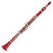 Cecilio 2Series Red B Flat Clarinet w/ Hard Shell Carrying Case and Accessories