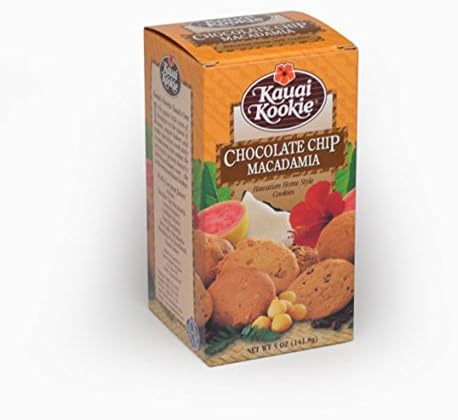 Hawaiian Home Style Cookies Kauai Kookie 5oz (Chocolate Chip Macadamia)