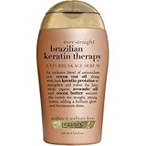 Organix Brazilian Keratin Therapy Anti-Break Serum, 3.3 Ounce - (3 Pack)