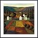 On the Fields of Wisdom II by Oleg Koulikov 26.00X32.00 Framed with Black Metal Frame