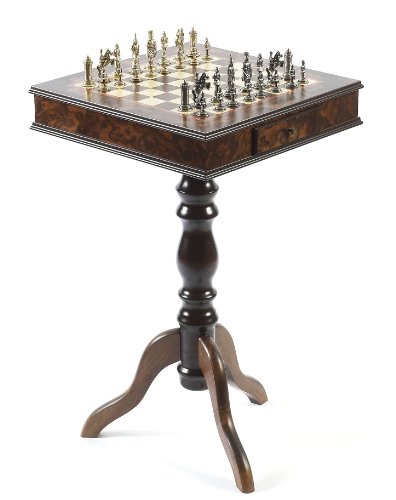 Camila Chessmen & Frizoni Chess Table from Italy