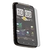 Skinomi TechSkin - Black Carbon Fiber Film Shield & Screen Protector for HT ....