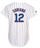 Alfonso Soriano Chicago Cubs Women's White Replica Jersey