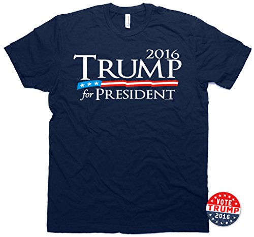 Vipergraphics Trump for President T-shirt Men's Tshirt & Sticker