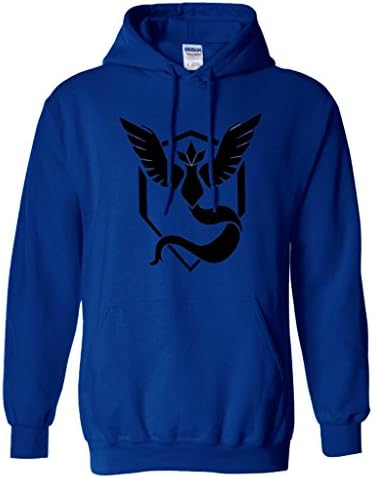 Xiucos Logo Team Valor/Instinct/Mystic Symbol Jacket Hoodie Cosplay Costume