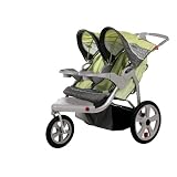 InStep Safari Swivel Wheel Double Jogger