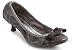 Switchflops Isabel Kitten Heel Shoes, 9, Grey Snake
