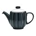 Denby Jet stripes large teapot