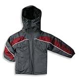 Sportier - Boys Winterweight Coat, Charcoal Grey