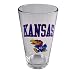 Kansas Jayhawks Glass Pint New Ku W/ Jh