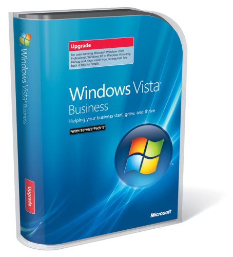 Childrens Toyshop  Software : Windows Vista Business with SP1 Upgrade