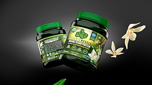 Organic Vegan Protein Powder - 22g of Protein - Vanilla Flavor - Plant Based Protein Blend of Hemp Protein, Sprouted Rice Protein, Quinoa, Flax Seed, Chia Seed, and More! - USDA ORGANIC, Vegan, Non-GMO, No Preservatives, Gluten Free, Lactose Free, Soy Free - 900 Grams, 25 Servings