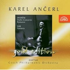 Karel Ancerl Gold Edition Vol.8. Dvor�k - Violin Concerto. Romance; Suk - Fantasy