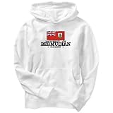 Sweatshirt White  Property Of Bermudian Nation / Flag Transfer  Bermuda Country