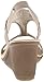 Anne Klein Sport Women's Eaden Fabric Wedge Sandal,Black,10 M US