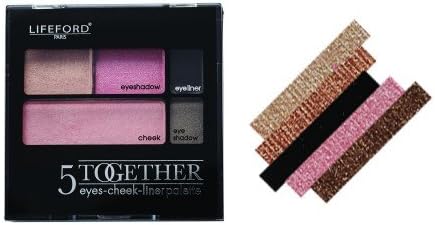 Cosmetics Lifeford 5 Together Eye-cheek-liner Palette Te03 Vivid
