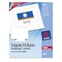 Avery 6874 White laser labels for color printing, 3 x 3-3/4 label, 150 labels/pack