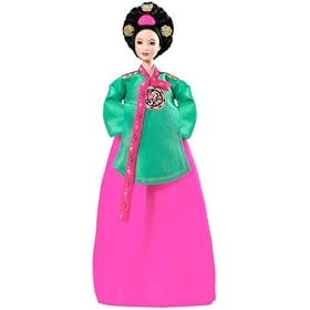 Click here to buy Mattel Princess of the Korean Court Barbie Doll by Mattel.