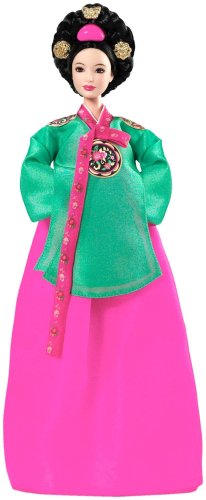 41 GfrvqeVL Mattel Princess of the Korean Court Barbie Doll