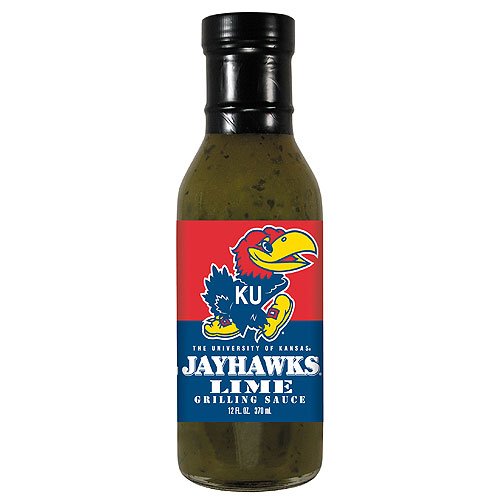 Kansas Jayhawks NCAA Lime Grilling Sauce - 12oz by Hot Sauce Harry