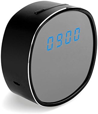 Poray 720P Clock Hidden Wifi Camera Remote Control Motion Detection Night Vision