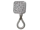 Handbag Heaven Square Diamante Studded Sunglass, Specs, Reading Glass Super-Handy Magnetic Clip! - FREE P&P