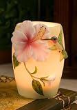 Hibiscus & Hummingbird Night Lamp Ibis & Orchid Design