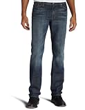 7 For All Mankind Men's Slimmy Slim Straight Leg Jean in New York Dark