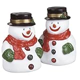 Set of 2 Wobbly Snowman Lighted & Musical 9' Walkway Stake Lights #H88404